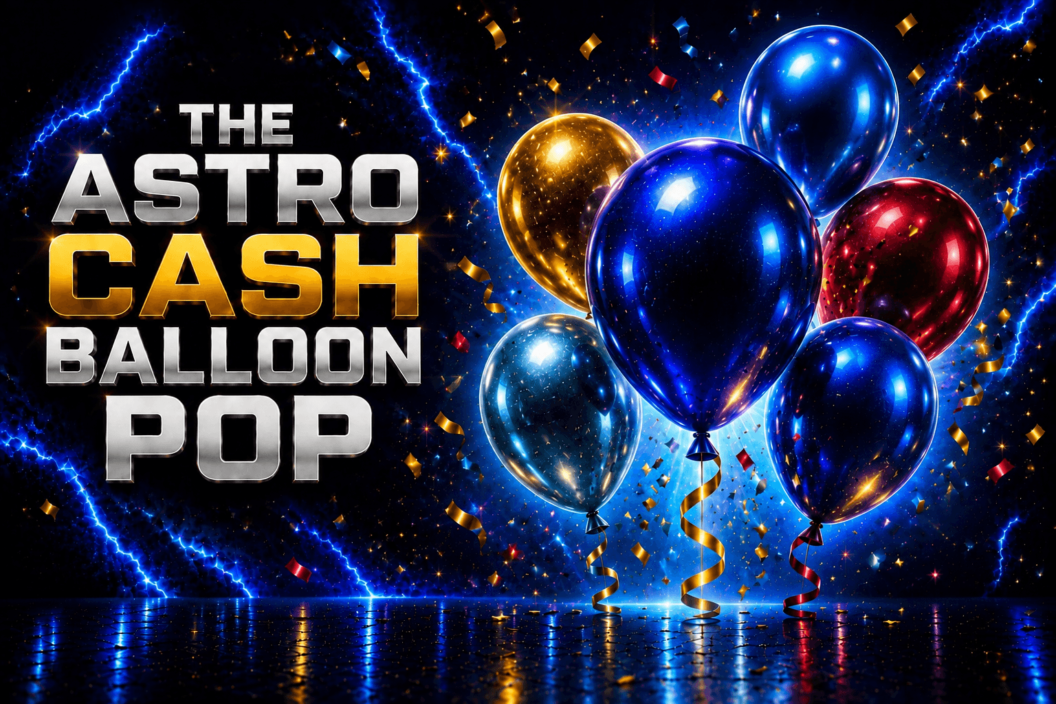 The Astro Cash Balloon Pop — coming soon