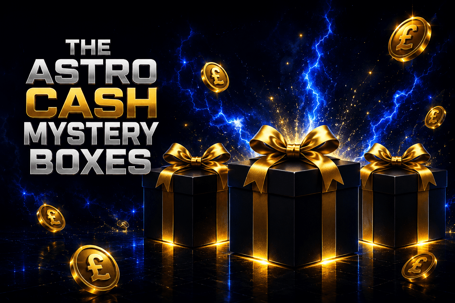 The Astro Cash Mystery Boxes — coming soon